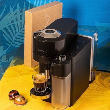 Кофемашина Nespresso Vertuo Lattissima Black с молочной системой для капсул Vertuo 1984637053 фото
