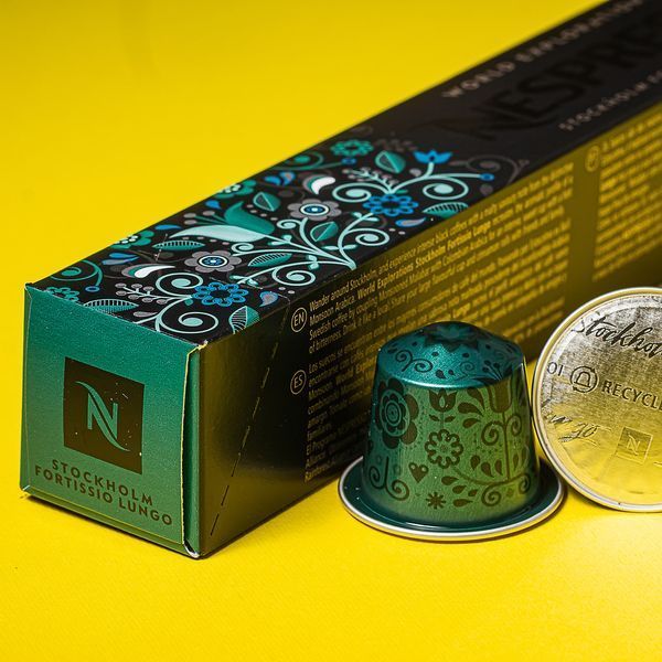 Капсули Nespresso Stockholm Fortissio Lungo &mdash; насичений лунго з солодовими та обсмаженими нотами, 10 капсул 1208553702 фото