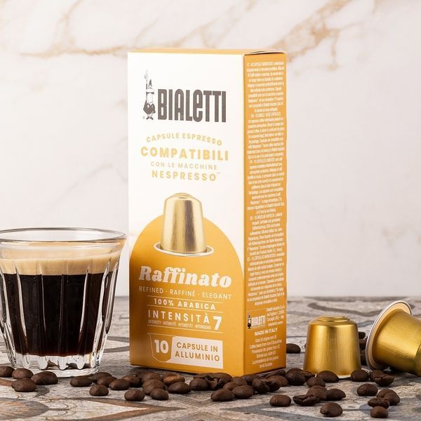 Кава в капсулах Bialetti Raffinato &mdash; 10 капсул, Nespresso Original 096080453 фото