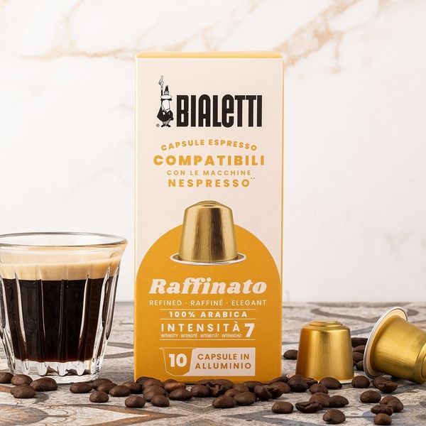 Кава в капсулах Bialetti Raffinato &mdash; 10 капсул, Nespresso Original 096080453 фото