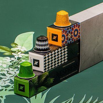 Набір кави в капсулах Nespresso World Explorations Rio, Paris, Istanbul Espresso, 3 туби / 30 капсул 1600045256 фото