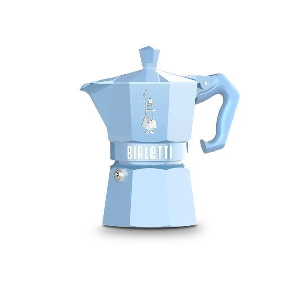 Гейзерна кавоварка Bialetti Moka Exclusive, блакитна, 6 чашок (270 мл) 0009061-1 фото