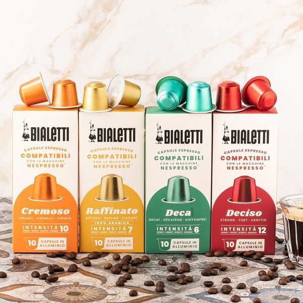 Кофе в капсулах Bialetti Deciso &mdash; 10 капсул, Nespresso Original 096080433 фото