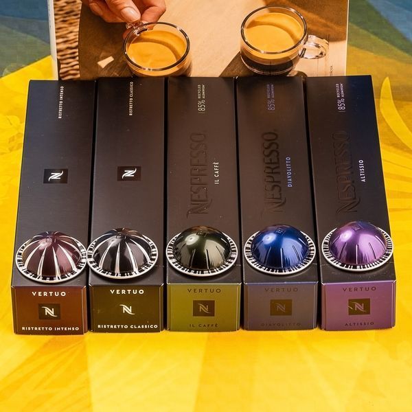 Набор кофе в капсулах Nespresso" 50 Classic Espresso coffees" Vertuo selection 1977089383 фото