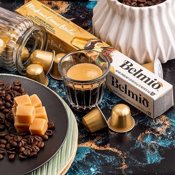 Кава в капсулах Belmio Madame Cr&egrave;me Br&ucirc;l&eacute;e &mdash; 10 капсул, Nespresso Original 2127359635 фото