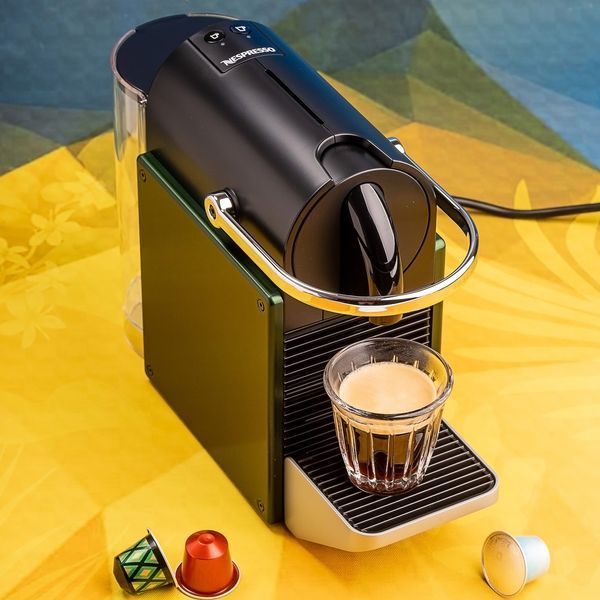 Капсульна кавомашина Nespresso Pixie Forest Green (лесной зелений), Швейцария 1993668294 фото