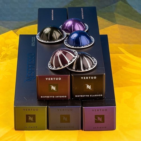 Набор кофе в капсулах Nespresso" 50 Classic Espresso coffees" Vertuo selection 1977089383 фото