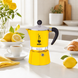 Гейзерна кавоварка Bialetti Rainbow, жовта, 1 чашка (60 мл) 0004981 фото 4