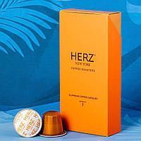 Кофе в капсулах HERZ New York City Signature Blend &mdash; 10 капсул, совместимые с кофемашинами Nespresso Original 2906389173 фото