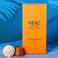 Кофе в капсулах HERZ New York City Signature Blend &mdash; 10 капсул, совместимые с кофемашинами Nespresso Original 2906389173 фото
