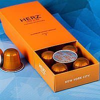 Кофе в капсулах HERZ New York City Signature Blend &mdash; 10 капсул, совместимые с кофемашинами Nespresso Original 2906389173 фото