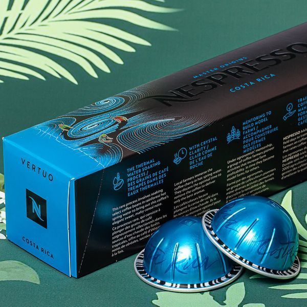 Капсули Nespresso Vertuo Master Origins Costa Rica, 150 мл, 10 шт. — солодкі зернові ноти 1581537111 фото Капсули Nespresso Vertuo Master Origins Costa Rica, 150 мл, 10 шт. — солодкі зернові ноти 1581537111 фото
