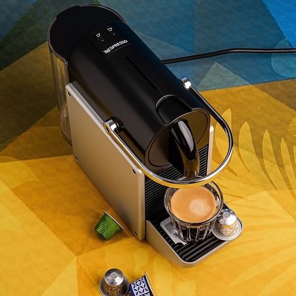 Капсульна кавомашина капсульна Nespresso Pixie Electric Aluminium (Швейцарія) 1262565959 фото