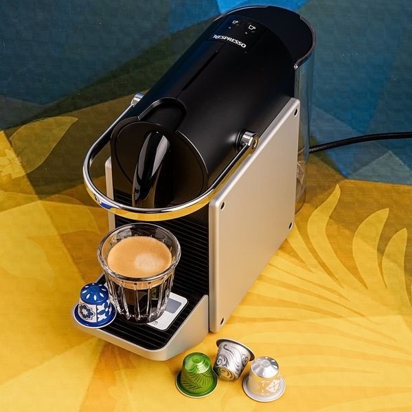 Капсульна кавомашина капсульна Nespresso Pixie Electric Aluminium (Швейцарія) 1262565959 фото