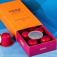 Кофе в капсулах HERZ New York Kenya Single Origin &mdash; 10 капсул, совместимые с кофемашинами Nespresso Original 2906388883 фото