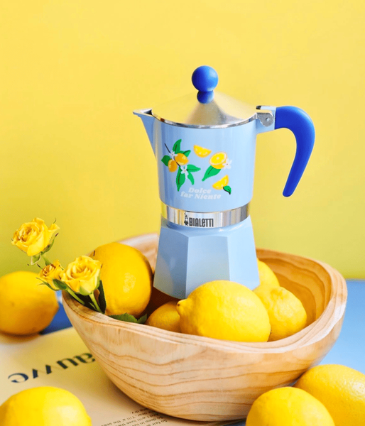 Гейзерна кавоварка Bialetti Rainbow Lemons 0006665 фото