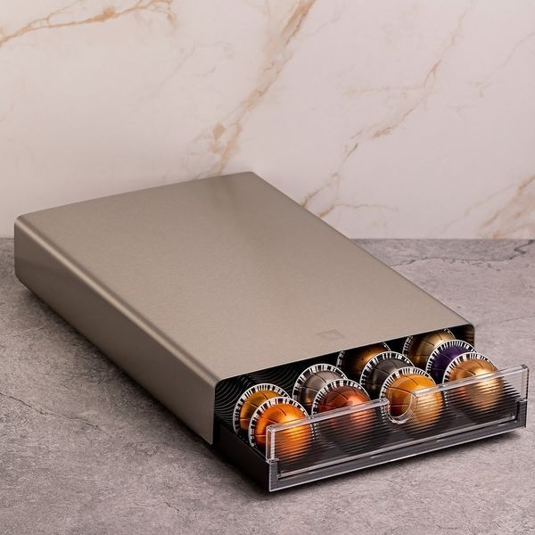 Підставка-шухляда для капсул Nespresso Vertuo Drawer, на 20&ndash;40 капсул 2783984077 фото