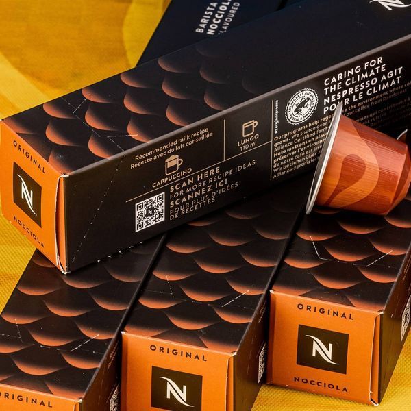 Набор 5 тубов кофе в капсулах Barista Creations Flavored Nocciola (лесной орех) Nespresso, Швейцария (50 капсу 2614204332 фото