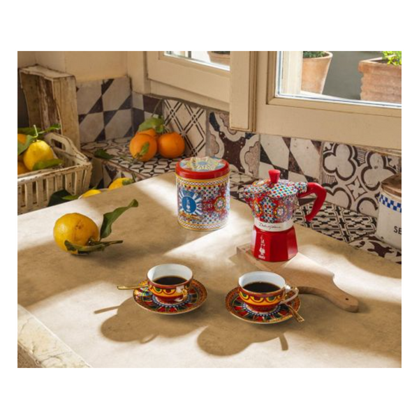 Гейзерна кавоварка Bialetti Moka Express Dolce&Gabbana Sicily, 3 чашки 0005327 фото