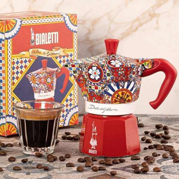 Гейзерна кавоварка Bialetti Moka Express Dolce&Gabbana Sicily, 3 чашки 0005327 фото