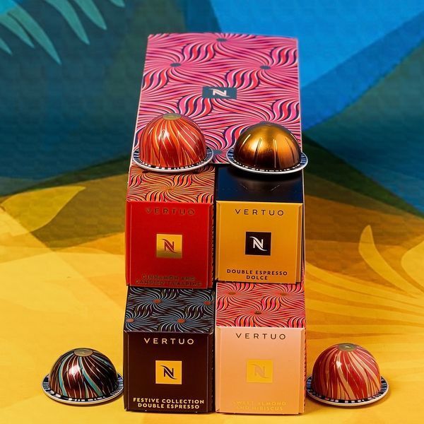 Набор капсульного кофе Nespresso Vertuo Festive Discovery &mdash; Сладкое путешествие вкуса (Limited Edition), 40 капсул 2811762478 фото
