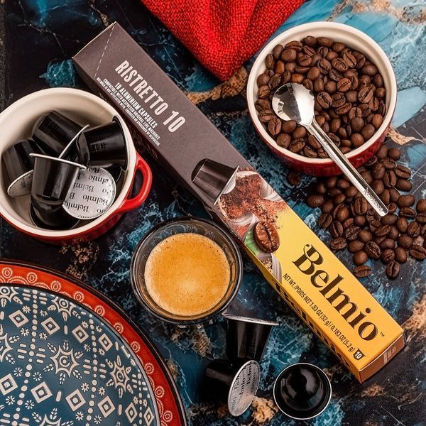 Кофе в капсулах Belmio Ristretto &mdash; 10 капсул, совместимые с кофемашинами Nespresso Original 2126677720 фото