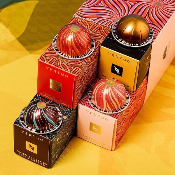 Набор капсульного кофе Nespresso Vertuo Festive Discovery &mdash; Сладкое путешествие вкуса (Limited Edition), 40 капсул 2811762478 фото
