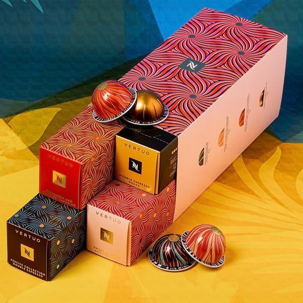 Набор капсульного кофе Nespresso Vertuo Festive Discovery &mdash; Сладкое путешествие вкуса (Limited Edition), 40 капсул 2811762478 фото