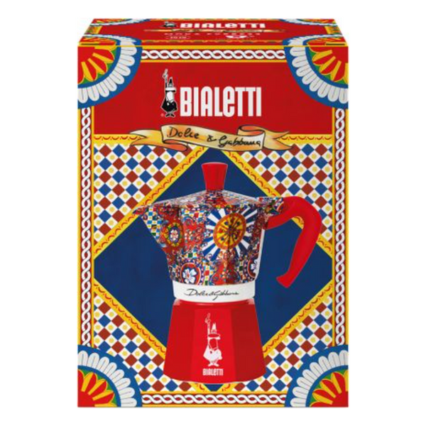 Гейзерна кавоварка Bialetti Moka Express Dolce&Gabbana Sicily, 6 чашок 0005329 фото