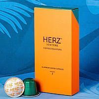 Кофе в капсулах HERZ New York Brazil Single Origin &mdash; 10 капсул, совместимые с кофемашинами Nespresso Original 2906387565 фото