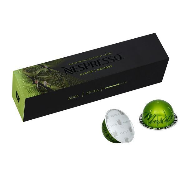 Кофе в капсулах Nespresso Vertuo Master Origin Mexico (интенсивна и насичена), Швейцария (10шт) 230 мл 1581539581 фото