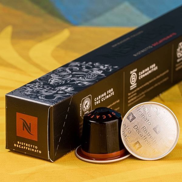 Кофе в капсулах Nespresso Ristretto Italiano Decaffeinato &mdash; 10 капсул, Nespresso Original 1208557792 фото