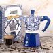 Гейзерная кофеварка Bialetti Moka Express Dolce&Gabbana Blu Mediterraneo, 3 чашки 0005345 фото 6