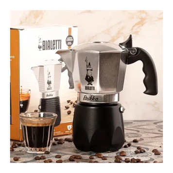 Гейзерна кавоварка Bialetti Brikka, 4 чашки 0007328 фото