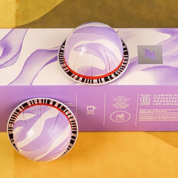 Капсули Nespresso Vertuo Капсульна кава Nespresso Vertuo French Lavender & Vanilla Decaffeinato (французька лаванда і ваніль без каваїну), 230 мл &mdash; 10 капсул, 230 мл 2950082330 фото