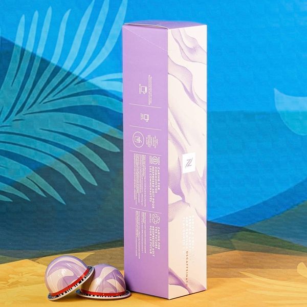 Капсули Nespresso Vertuo Капсульна кава Nespresso Vertuo French Lavender & Vanilla Decaffeinato (французька лаванда і ваніль без каваїну), 230 мл &mdash; 10 капсул, 230 мл 2950082330 фото