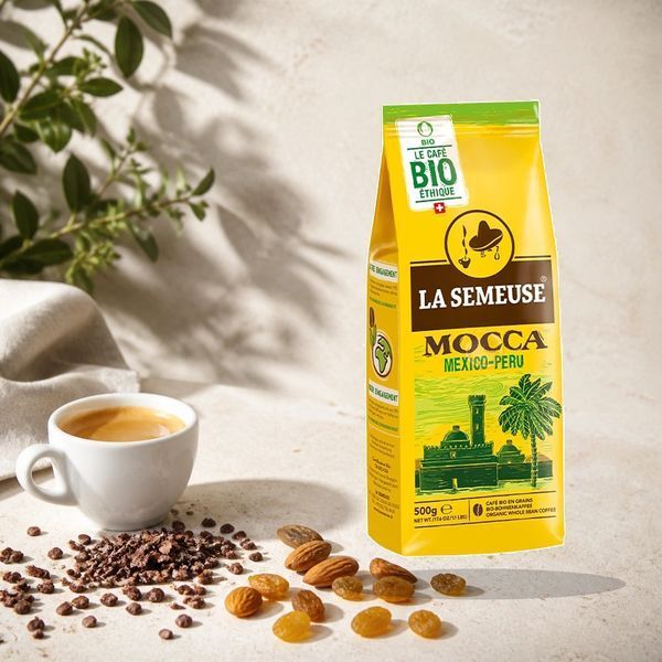 Кава в зернах La Semeuse Mocca Bio, 500 г, Швейцарія LS-11619 фото