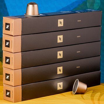 Набір кави в капсулах Nespresso Cosi &mdash; 5 тубів, 50 капсул, Original 1425999407 фото