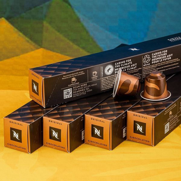 Набір кави в капсулах Nespresso Cioccolatino &mdash; 50 капсул, Nespresso Original 1425999407 фото
