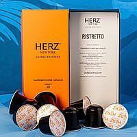 Кава в капсулах HERZ Ristretto &mdash; 10 капсул, сумісні з кавомашинами Nespresso Original 2906386018 фото