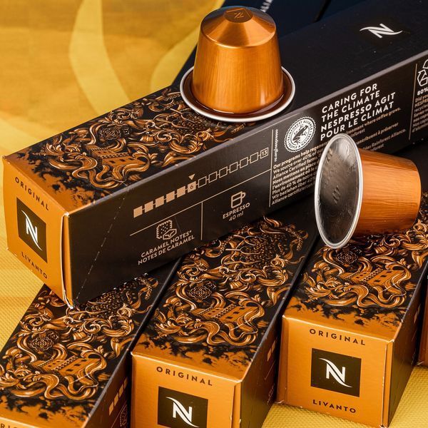 Набор кофе в капсулах Nespresso GENOVA LIVANTO &mdash; 50 капсул, Nespresso Original 2614129860 фото