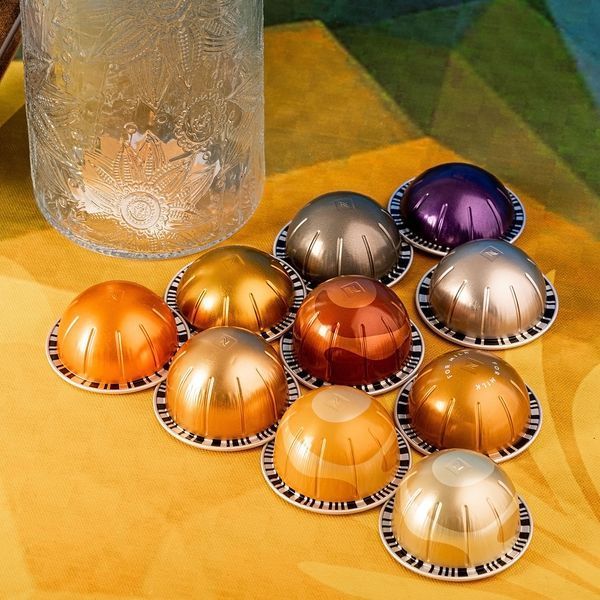Дегустаційний набір Nespresso Vertuo Volume Collection з колбою &mdash; 10 капсул 2685728842 фото