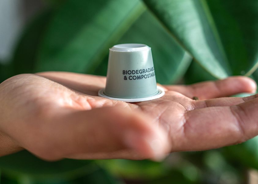 Caff&egrave; Costadoro 100% Arabica, компостовані капсули сумісні з Nespresso Original, 10 шт. COSTADORO-RESPECTO-10 фото