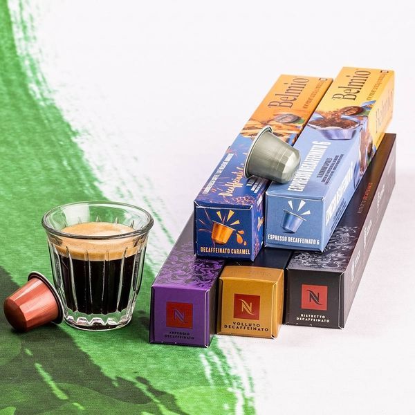 Набір кави без кофеїну Belmio та Nespresso Original &mdash; 5 тубів, 50 капсул 2128990199 фото