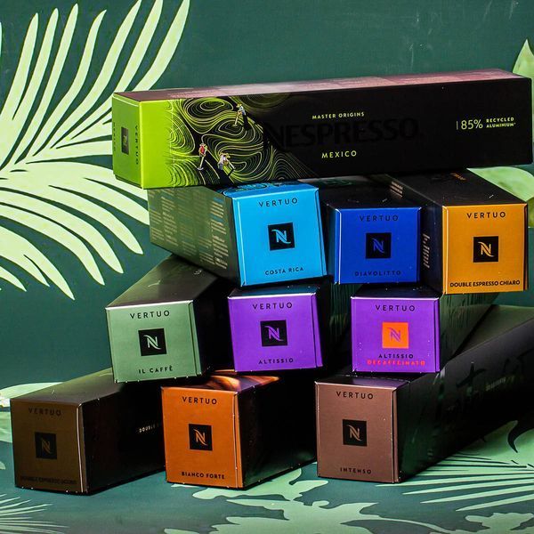 Набір кави Nespresso Vertuo Intense Selection &mdash; 10 тубів, 100 капсул 1580956230 фото