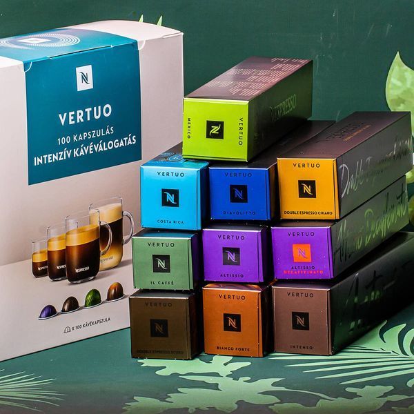Набір кави Nespresso Vertuo Intense Selection &mdash; 10 тубів, 100 капсул 1580956230 фото