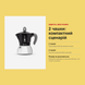 Гейзерная кофеварка Bialetti Moka Induction Black, 2 чашки, для индукции (0006932) 0006932 фото 6