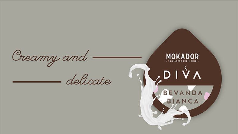 Молочний напій у капсулах Mokador Diva Bevanda Bianca, 25 шт. 1913066338 фото