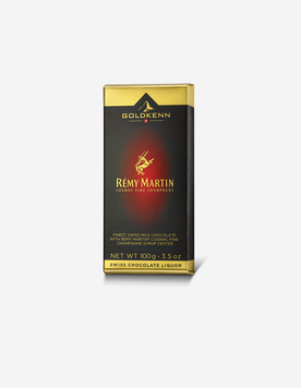 Шоколад Goldkenn R&eacute;my Martin Fine Champagne Cognac, молочний з коньячною начинкою, 100 г GK72271 фото