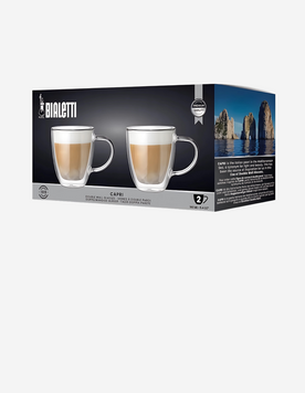 Набір чашок із подвійними стінками Bialetti (Біалетті) Capri, 160 мл, 2 шт. 15BAR-11956 фото